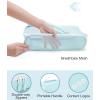 image:imageBAGSMART Keep Shape Packing Cubes for Travel 6 Set Travel Cubes for Packing Lightweight Suitcase Organizer Bags Set for Travel EssentialsSky Blue