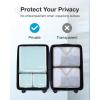 image:imageBAGSMART Keep Shape Packing Cubes for Travel 6 Set Travel Cubes for Packing Lightweight Suitcase Organizer Bags Set for Travel EssentialsSky Blue