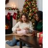 image:imageBAGSMART Makeup Bag Travel Toiletry Bag Cute Make Up Bag Large Capacity Cosmetic Bags for Women Wideopen Makeup Pouch Travel Essentials Toiletries Accessories Brushes PinkPink