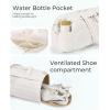 image:imageBAGSMART Puffer Gym Bag for Women Lightweight Duffel Bag with Shoe Compartment Weekender Bags with Wet Pocket Workout Overnight Carry on Bag for Travel BeigeBeige