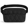 image:imageBAGSMART Fanny Packs for Women with Two Ways to Install the Adjustable Strap Lightweight Crossbody Belt Bag for Traveling WorkoutBlack