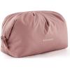image:imageBAGSMART Makeup Bag Travel Toiletry Bag Cute Make Up Bag Large Capacity Cosmetic Bags for Women Wideopen Makeup Pouch Travel Essentials Toiletries Accessories Brushes PinkDark pink