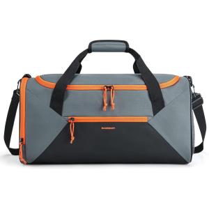 image:imageBAGSMART Gym Bags for Men 36L Small Sports Bag With Shoe Bag Lightweight Weekender Carry On Duffel Bag Water Resistant Workout Duffel Bags for Traveling  Black