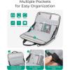image:imageBAGSMART 15616 inch Laptop Computer Case with StrapShockproof Waterproof Laptop Bag with Sturdy HandleBlack