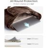 image:imageBAGSMART Expandable Tote Bag for Women Puffer Work Tote Handbag Quilted Carry On Bag for Travel GymChocolate