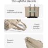 image:imageBAGSMART Expandable Tote Bag for Women Puffer Work Tote Handbag Quilted Carry On Bag for Travel GymDesert