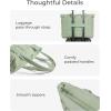 image:imageBAGSMART Expandable Tote Bag for Women Puffer Work Tote Handbag Quilted Carry On Bag for Travel GymGreen