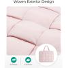 image:imageBAGSMART Laptop Case Puffy Laptop Sleeve with Handle Compatible with MacBook Air Pro Laptop Bag for WomenBlack