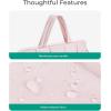 image:imageBAGSMART Laptop Case Puffy Laptop Sleeve with Handle Compatible with MacBook Air Pro Laptop Bag for WomenBlack