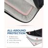 image:imageBAGSMART Laptop Case with Handle Puffy Laptop Sleeve Bag for Women MacBook Case for Dell HP Lenovo MacBook AirPro 15156 inch BlackBlackShoulder Strap