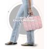 image:imageBAGSMART Laptop Case with Handle Puffy Laptop Sleeve Bag for Women MacBook Case for Dell HP Lenovo MacBook AirPro 15156 inch BlackPinkhandheld