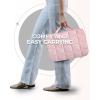 image:imageBAGSMART Laptop Case with Handle Puffy Laptop Sleeve Bag for Women MacBook Case for Dell HP Lenovo MacBook AirPro 15156 inch BlackPinkshoulder Strap