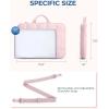 image:imageBAGSMART Laptop Case with Handle Puffy Laptop Sleeve Bag for Women MacBook Case for Dell HP Lenovo MacBook AirPro 15156 inch BlackPinkshoulder Strap