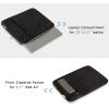 image:imageLaptop SleeveBAGSMART Laptop Cover Compatible with 13133 inch NotebookMacBook AirMacBook Pro 14 InchComputerWater Repellent Protective Case with PocketBlackBlack