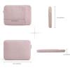 image:imageLaptop SleeveBAGSMART Laptop Cover Compatible with 13133 inch NotebookMacBook AirMacBook Pro 14 InchComputerWater Repellent Protective Case with PocketBlackWarm Tan
