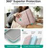 image:imageLaptop SleeveBAGSMART Laptop Cover Compatible with 13133 inch NotebookMacBook AirMacBook Pro 14 InchComputerWater Repellent Protective Case with PocketBlackCoffee Brown