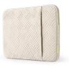 image:imageLaptop SleeveBAGSMART Laptop Cover Compatible with 13133 inch NotebookMacBook AirMacBook Pro 14 InchComputerWater Repellent Protective Case with PocketBlackBeige