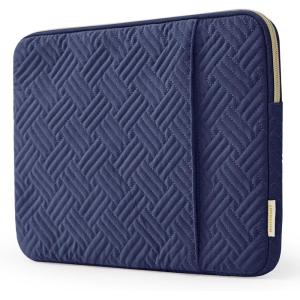 image:imageLaptop SleeveBAGSMART Laptop Cover Compatible with 13133 inch NotebookMacBook AirMacBook Pro 14 InchComputerWater Repellent Protective Case with PocketBlackNavy Blue