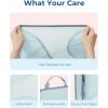 image:imageBAGSMART Compression Packing Cubes  6 Set Travel Packing Cubes for Suitcases Compression Suitcase Organizers with Shoe Bag