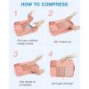 image:imageBAGSMART Compression Packing Cubes for Travel Durable Travel Cubes for CarryOn Suitcase 6 Set Cuise Ship Travel Essentials 1L3M1SShoe Bag GreyOrange