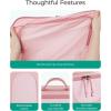 image:imageBAGSMART Hanging Travel Packing Cubes 6 Set Large Travel Cubes for Women Cruise Ship Essentials Suitcase Organizers