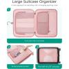 image:imageBAGSMART Hanging Travel Packing Cubes 6 Set Large Travel Cubes for Women Cruise Ship Essentials Suitcase Organizers
