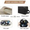 image:imageBAGSMART Toiletry Bag for Men Canvas Travel Toiletry Organizer Dopp Kit Waterresistant Shaving Bag for Toiletries AccessoriesGreyLargeBeige