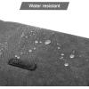 image:imageBAGSMART Toiletry Bag for Men Canvas Travel Toiletry Organizer Dopp Kit Waterresistant Shaving Bag for Toiletries AccessoriesGreyLargeBlack