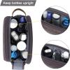 image:imageBAGSMART Toiletry Bag for Men Canvas Travel Toiletry Organizer Dopp Kit Waterresistant Shaving Bag for Toiletries AccessoriesGreyLargeGrey