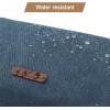image:imageBAGSMART Toiletry Bag for Men Canvas Travel Toiletry Organizer Dopp Kit Waterresistant Shaving Bag for Toiletries AccessoriesGreyLargeNavy Blue