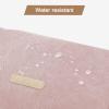 image:imageBAGSMART Toiletry Bag for Men Canvas Travel Toiletry Organizer Dopp Kit Waterresistant Shaving Bag for Toiletries AccessoriesGreyLargePink