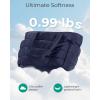 image:imageBAGSMART Tote Bag for Women Lightweight Puffy Tote Bag with Compartments Shoulder Bag Handbag for Travel Work Gym  Lightweight Puffy Quilted for Travel WorkNavy Blue