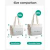 image:imageBAGSMART Tote Bag for Women Lightweight Puffy Tote Bag with Compartments Shoulder Bag Handbag for Travel Work Gym  Lightweight Puffy Quilted for Travel WorkBeige