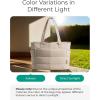 image:imageBAGSMART Tote Bag for Women Lightweight Puffy Tote Bag with Compartments Shoulder Bag Handbag for Travel Work Gym  Lightweight Puffy Quilted for Travel WorkGrayish Brown