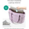 image:imageBAGSMART Tote Bag for Women Lightweight Puffy Tote Bag with Compartments Shoulder Bag Handbag for Travel Work Gym  Lightweight Puffy Quilted for Travel WorkPinkishpurple