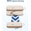 image:imageBAGSMART Wet Dry Bags 5 Pack Travel Bags Reusable for Swimsuits GreyGrey