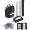 image:imageBAGSMART 8 Pcs Compression Packing Cubes Travel Packing Cubes with 4 Pack Vacuum Storage Bags for Women Travel Essentials Handrolled Space Saver Bags Black