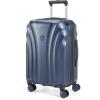 image:imageBAGSMART Carry On Luggage 22x14x9 Airline Approved with TSA Lock Expandable Hard Shell Suitcase with Spinner Wheels Lightweight 20 Inch Travel Rolling CarryOn Luggage Light BlueDark Blue