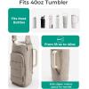 image:imageBAGSMART Magnetic 40oz Water Bottle Holder with Strap Crossbody Purse Gym Accessories for WomenCamel
