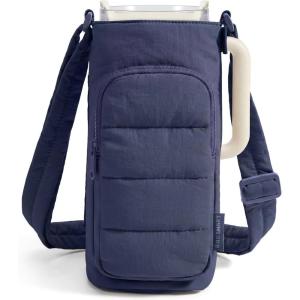 image:imageBAGSMART Magnetic 40oz Water Bottle Holder with Strap Crossbody Purse Gym Accessories for WomenNvay