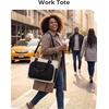 image:imageBAGSMART Canvas Tote Bag for Women Work Tote Bag with Zipper Crossbody Handbag for Travel Teacher NurseClassic