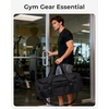 image:imageBAGSMART 4IN1 Duffle Bag for Travel 40L Travel Bag Gym Duffle TSA Carry on Backpack with Shoes Compartment amp Wet Pocket Waterresistant Workout Duffel BlackBlack