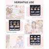 image:imageBAGSMART Hanging Jewelry Organizer Jewelry Holder Organizer Accessories Organizer 68 Pocket Earring Organizer Organizer for Wall Holding JewelriesLarge Black 1 Piece