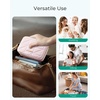image:imageBAGSMART Travel Jewelry Box Small PU Leather Jewelry Organizer Portable Double Layer Case for Necklaces Rings Earrings Bracelets PinkPink