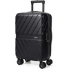 image:imageBAGSMART 2 Piece Luggage 20 Inch Carry On Suitcase with Spinner Wheels Polycarbonate Material BlueBlack