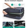 image:imageBAGSMART 2 Piece Luggage 20 Inch Carry On Suitcase with Spinner Wheels Polycarbonate Material BlueDark Blue