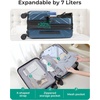 image:imageBAGSMART 2 Piece Luggage 20 Inch Carry On Suitcase with Spinner Wheels Polycarbonate Material BlueRoyal Blue