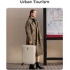 image:imageBAGSMART Carry On Luggage 22x14x9 Airline Approved with Spinner Wheels100 PC Hardside Expandable Luggage with TSA Lock for Trips 20 Inch Rolling Suitcases for Men WomenBeigeBeige