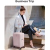 image:imageBAGSMART Carry On Luggage 22x14x9 Airline Approved with Spinner Wheels100 PC Hardside Expandable Luggage with TSA Lock for Trips 20 Inch Rolling Suitcases for Men WomenBeigeBeige