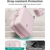 image:imageBAGSMART Carry On Luggage 22x14x9 Airline Approved with Spinner Wheels100 PC Hardside Expandable Luggage with TSA Lock for Trips 20 Inch Rolling Suitcases for Men WomenBeigePink